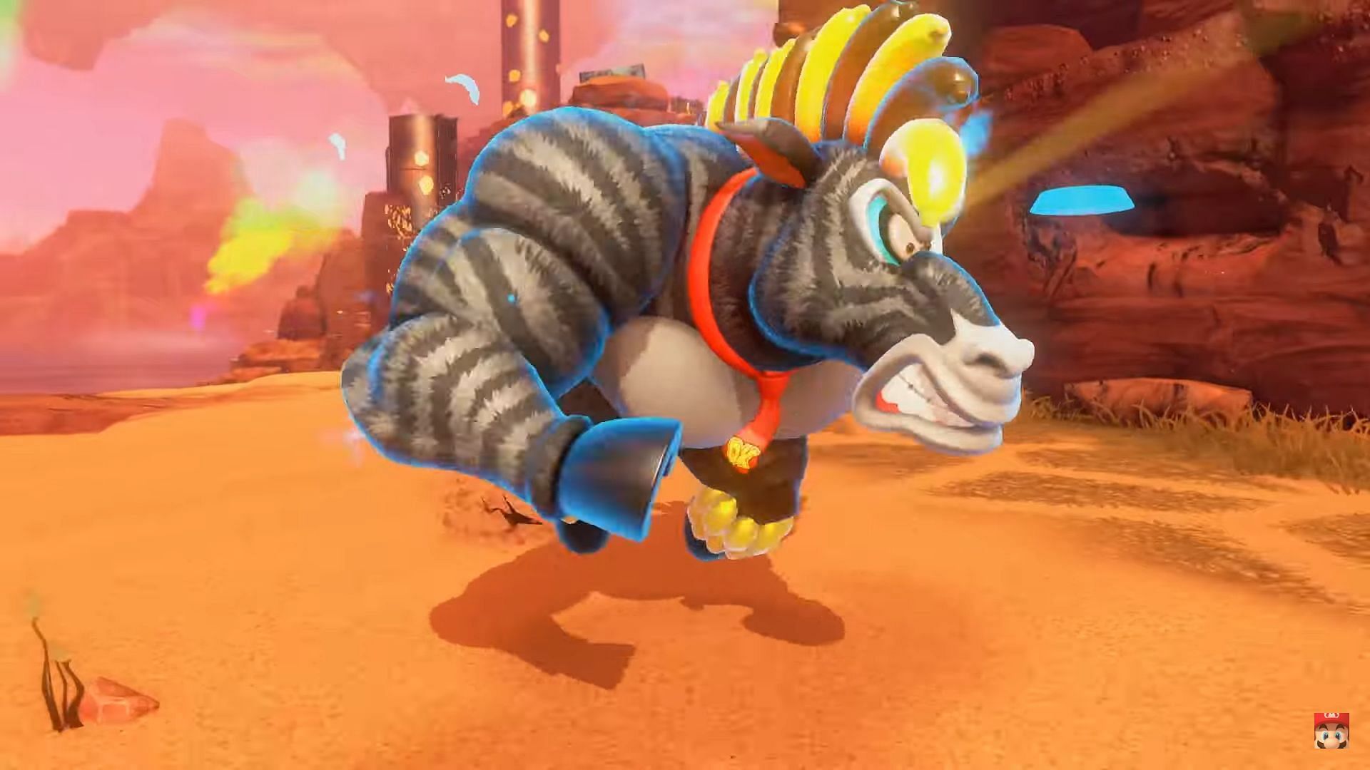 Zebra Bananza lets you traverse faster (Image via Nintendo)